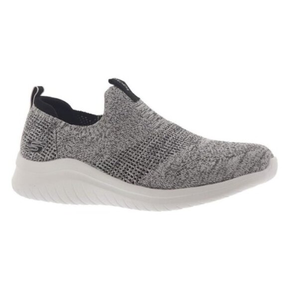 Skechers Sport Ultra Flex 20 Mirkon Mens Slip On 7.5 M US White/Black - Picture 1 of 5